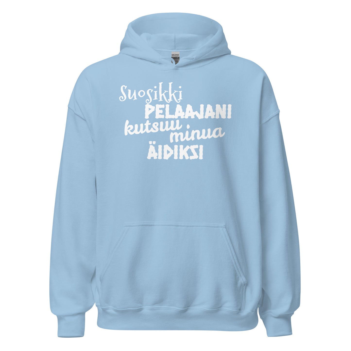 Suosikkipelaajani äidiksi huppari unisex