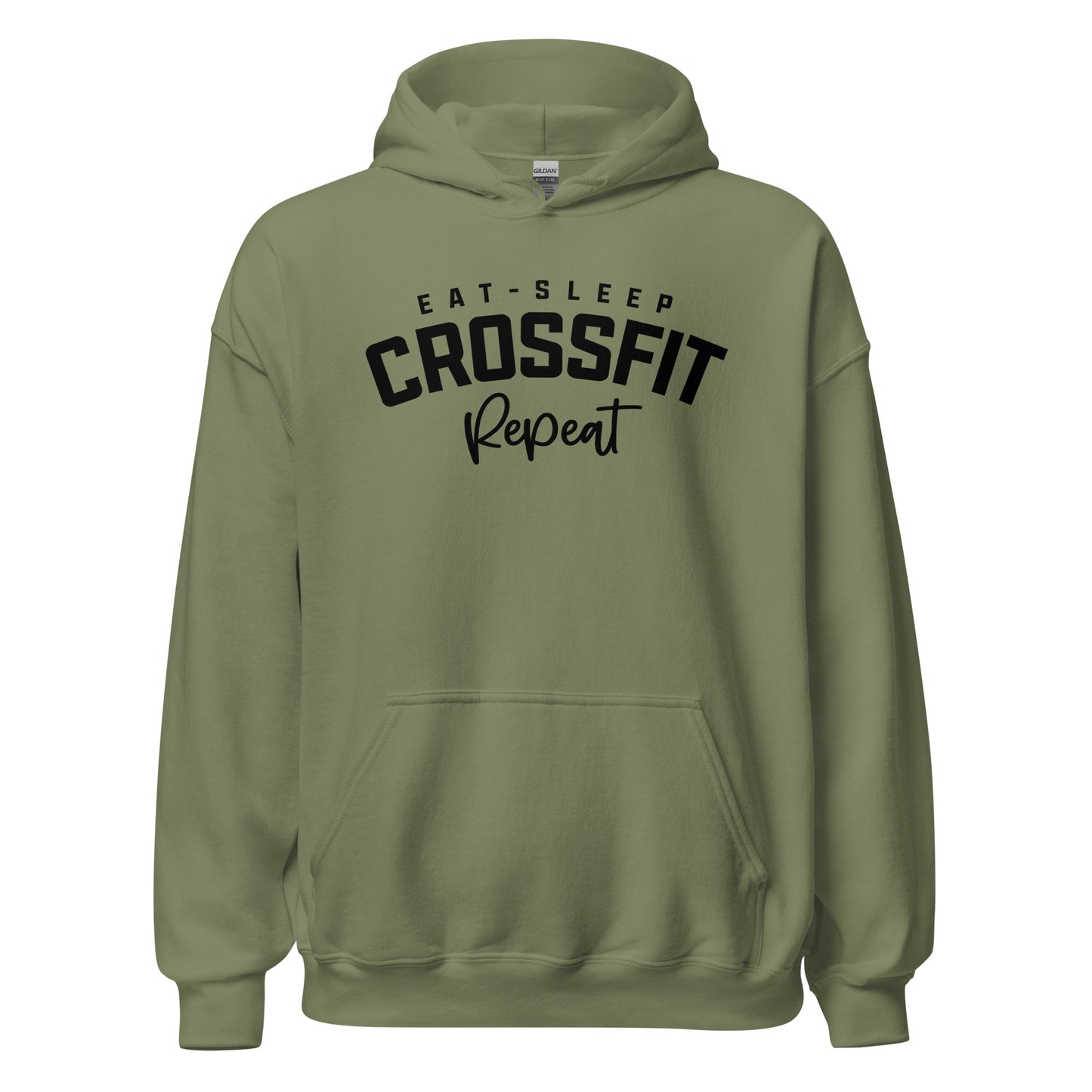 Eat Sleep Crossfit huppari