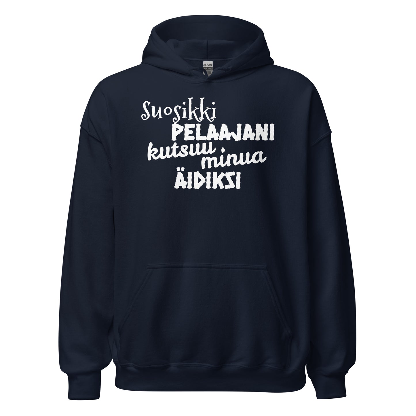 Suosikkipelaajani äidiksi huppari unisex