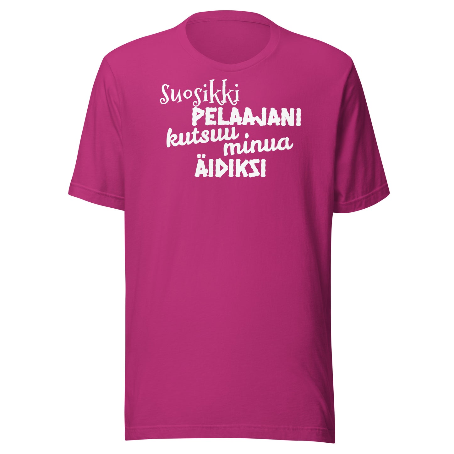 ALE Suosikkipelaajani äidiksi t-paita unisex