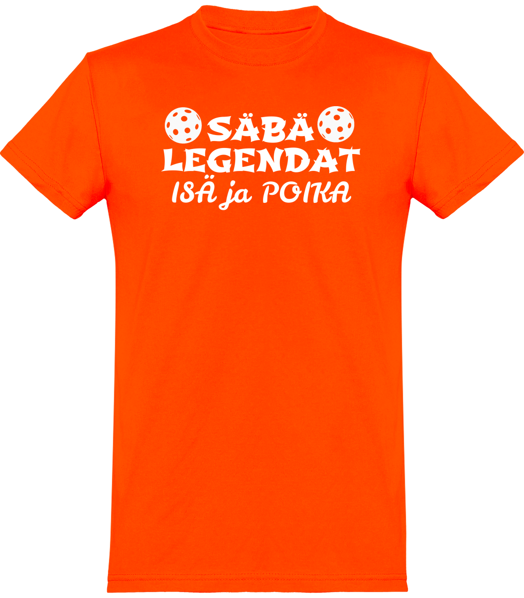 Säbälegendat isä ja poika t-paita