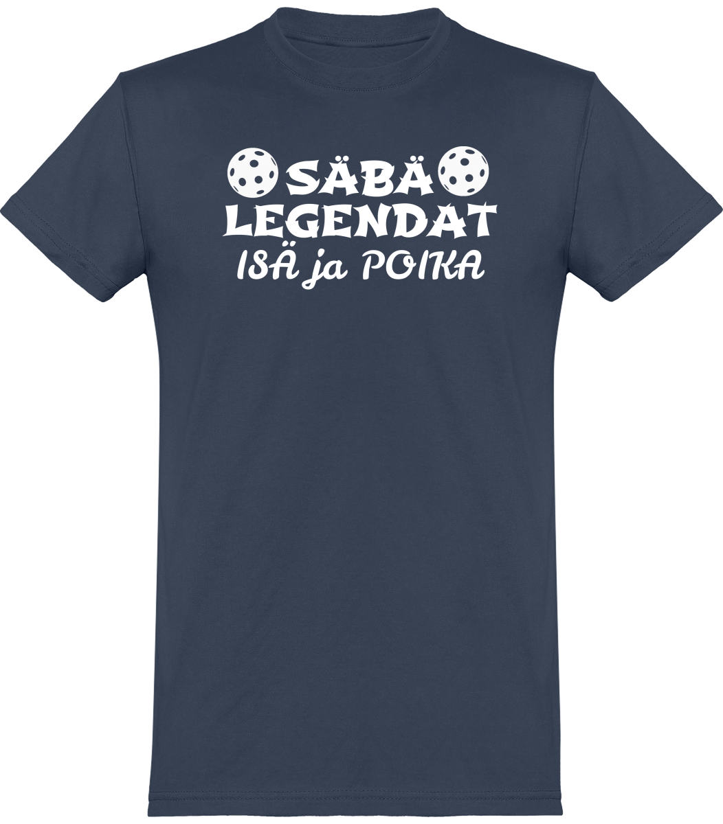 Säbälegendat isä ja poika t-paita