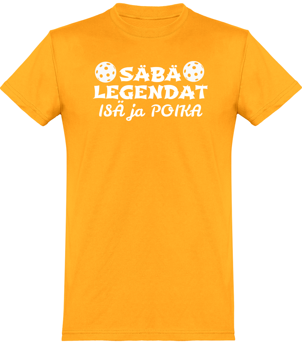 Säbälegendat isä ja poika t-paita