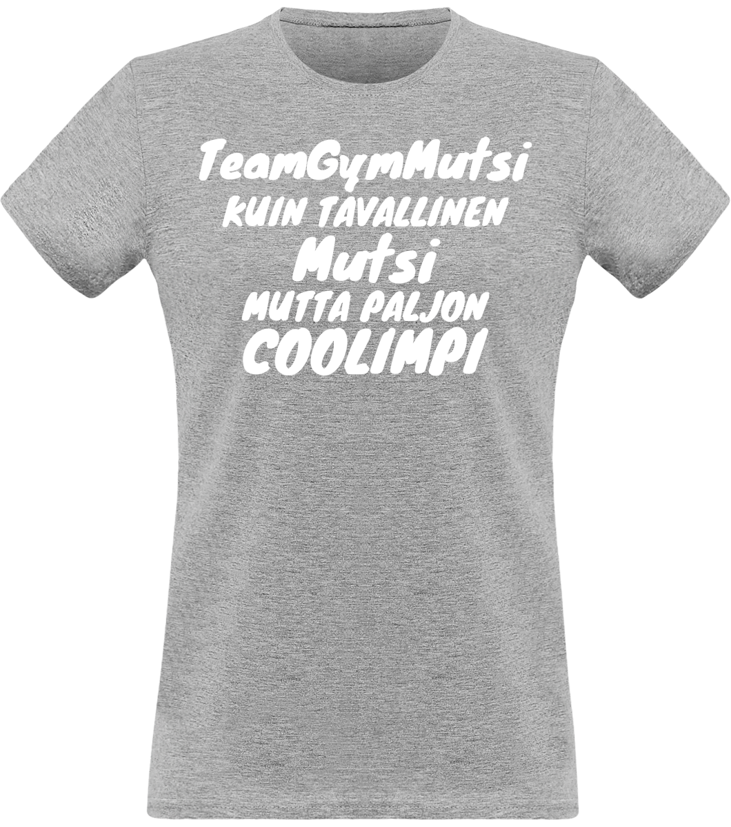 Coolimpi TeamGymMutsi klassinen naisten t-paita