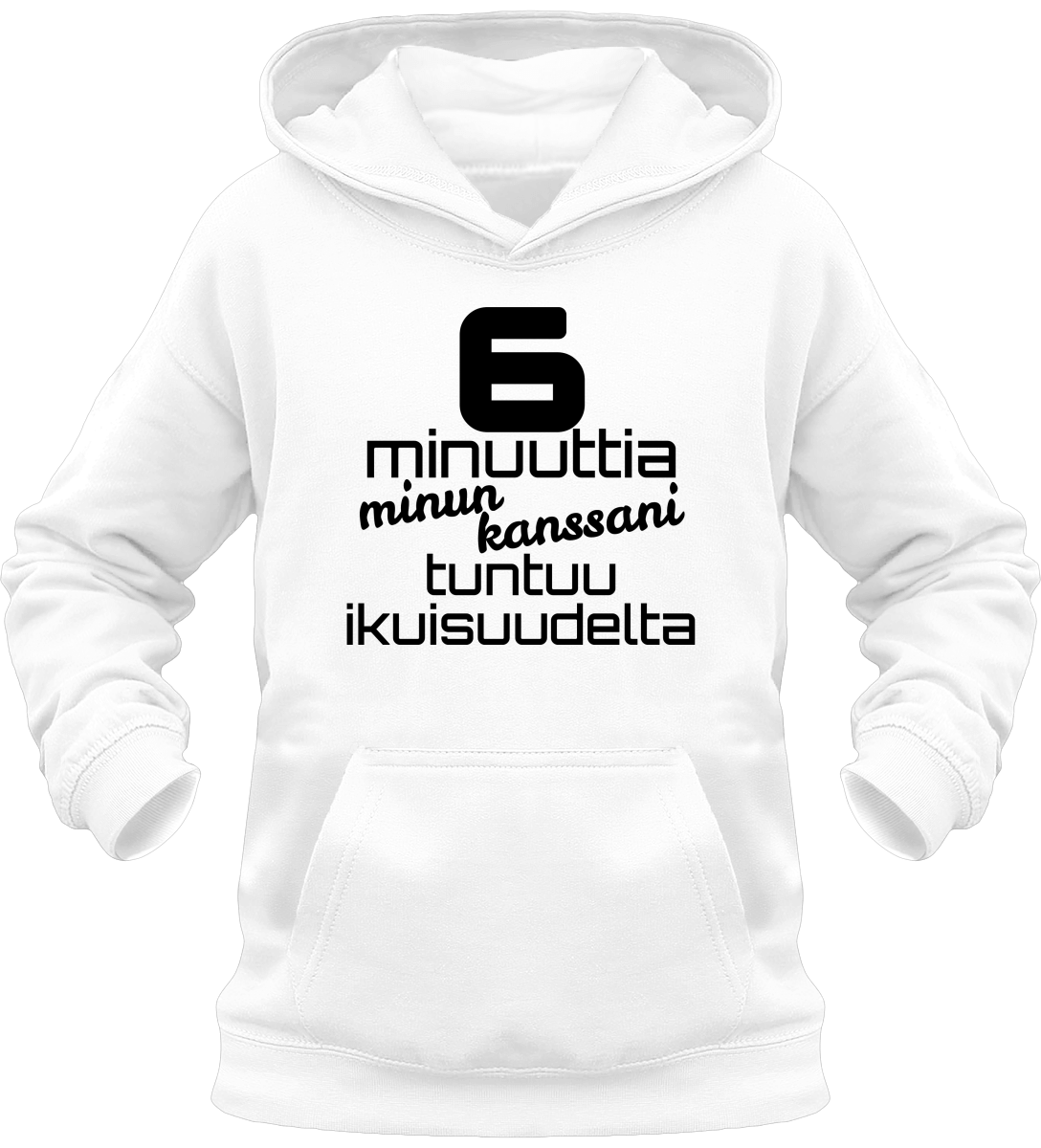 Lasten 6 minuuttia paini huppari