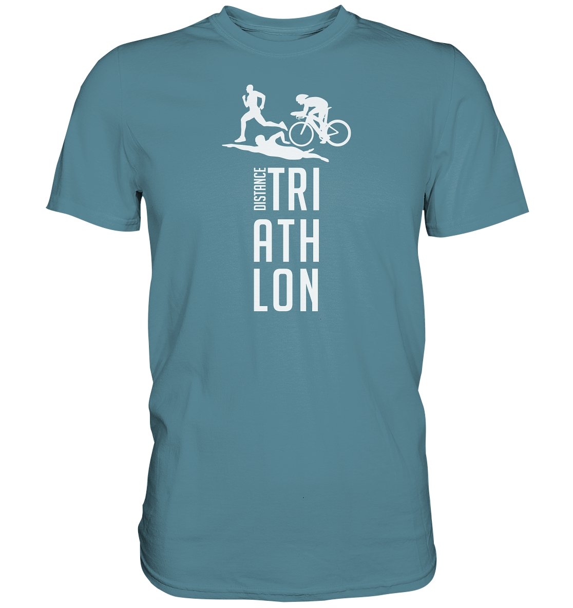 Distance Triathlon t-paita unisex - FourFan