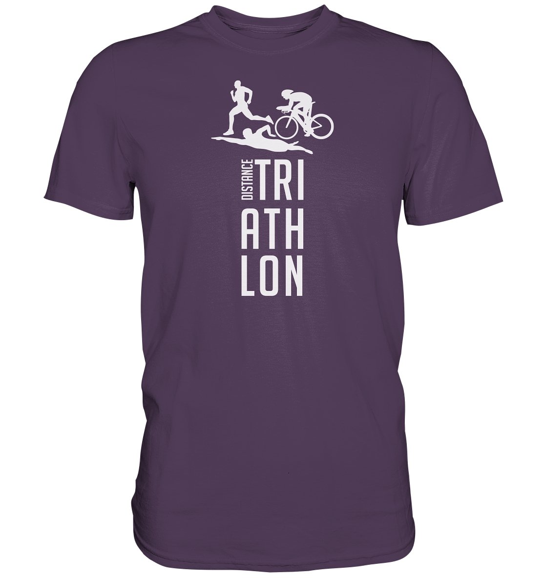 Distance Triathlon t-paita unisex - FourFan