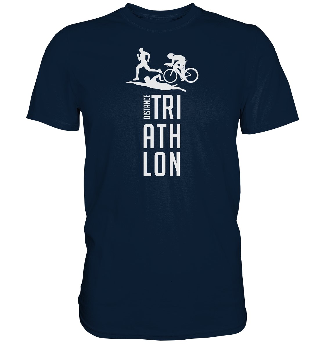 Distance Triathlon t-paita unisex - FourFan