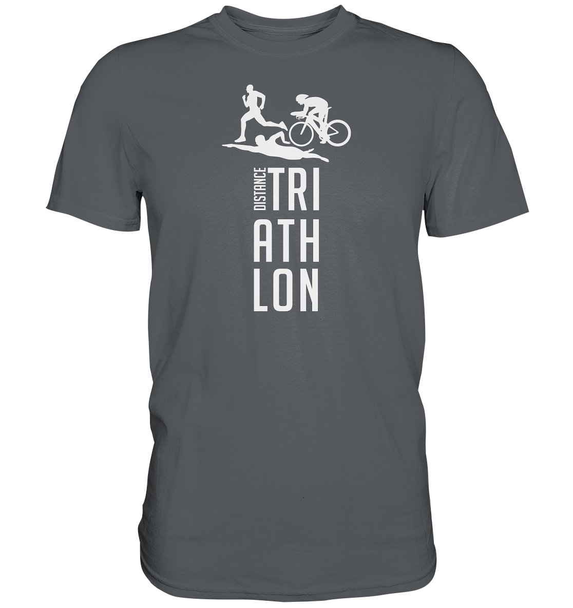 Distance Triathlon t-paita unisex - FourFan