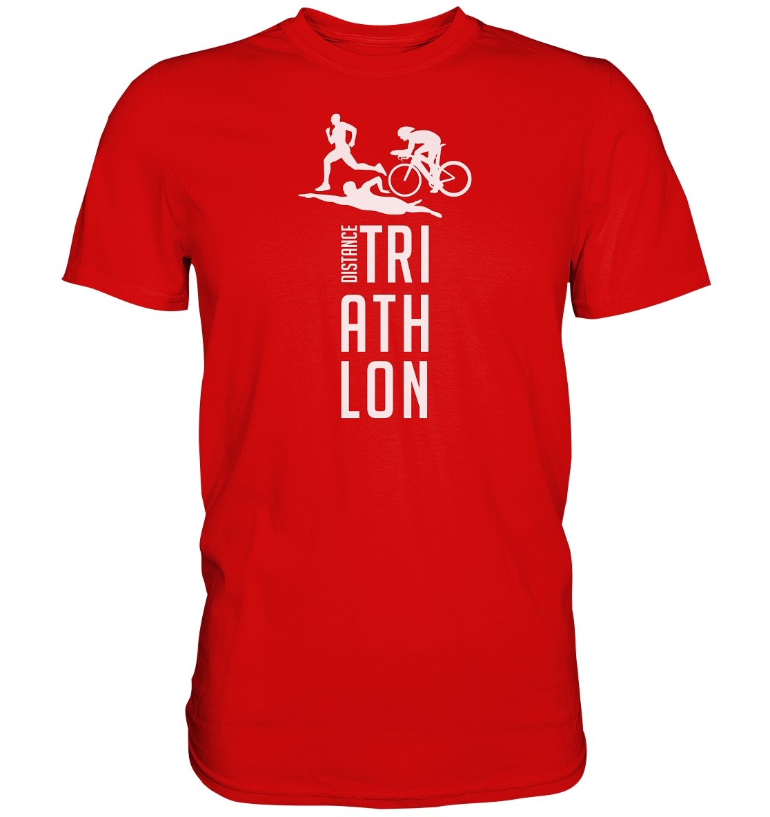 Distance Triathlon t-paita unisex - FourFan