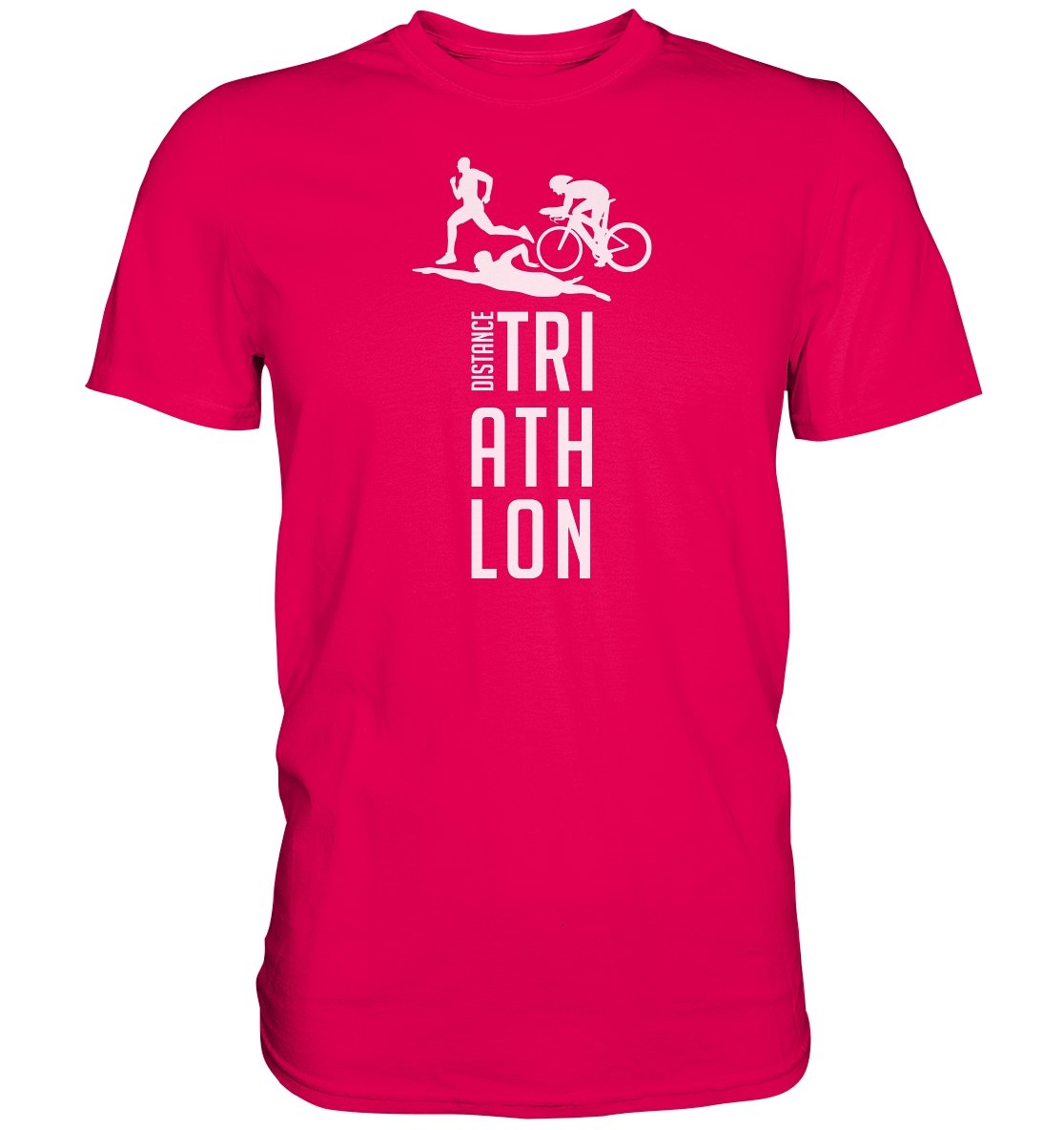 Distance Triathlon t-paita unisex - FourFan