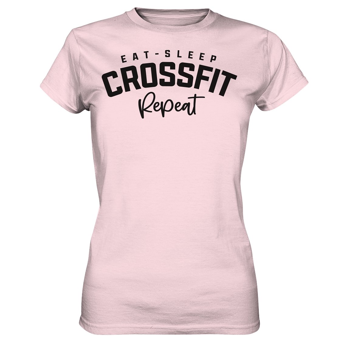 Eat Sleep Crossfit naisten t-paita - FourFan