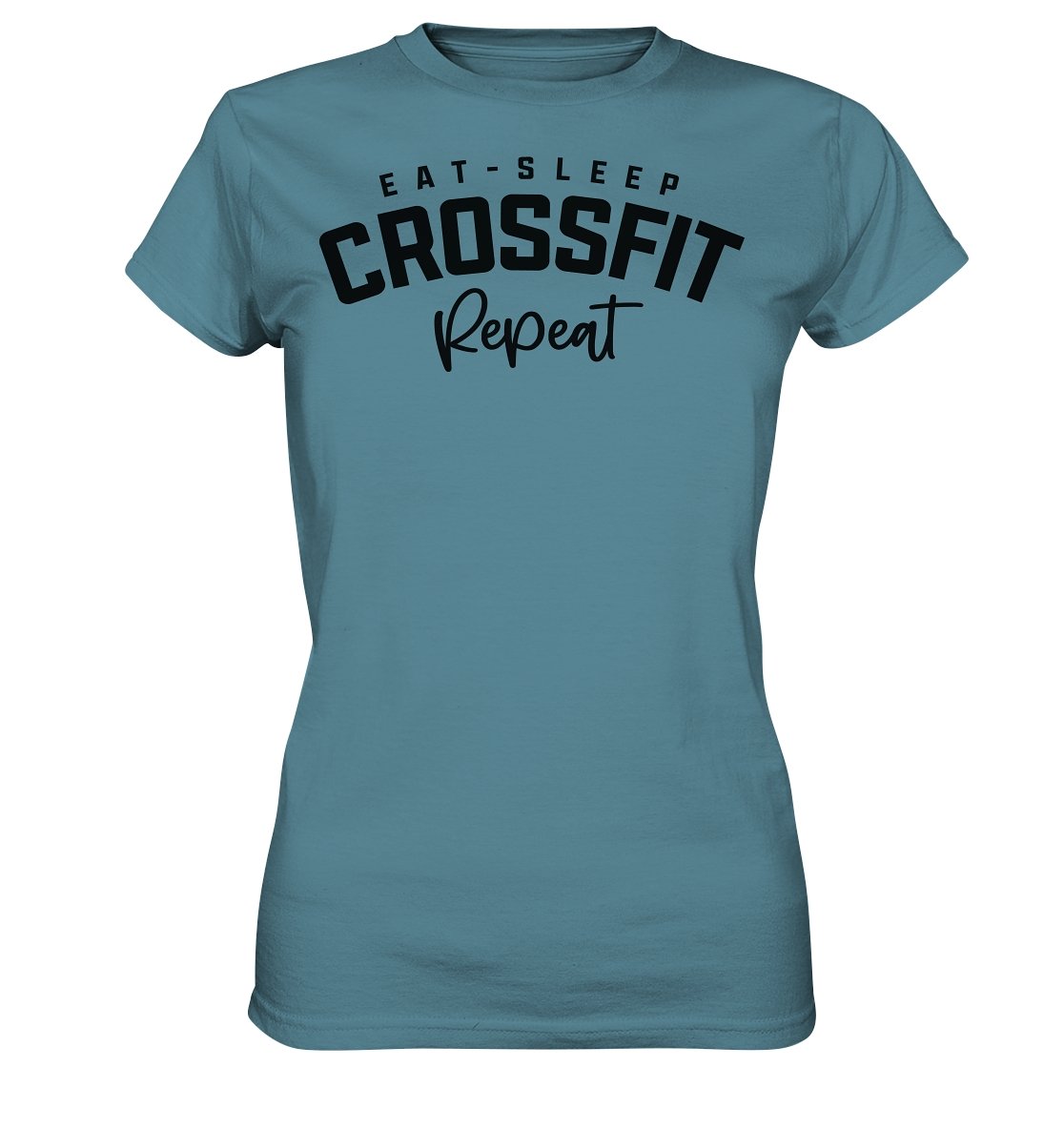Eat Sleep Crossfit naisten t-paita - FourFan