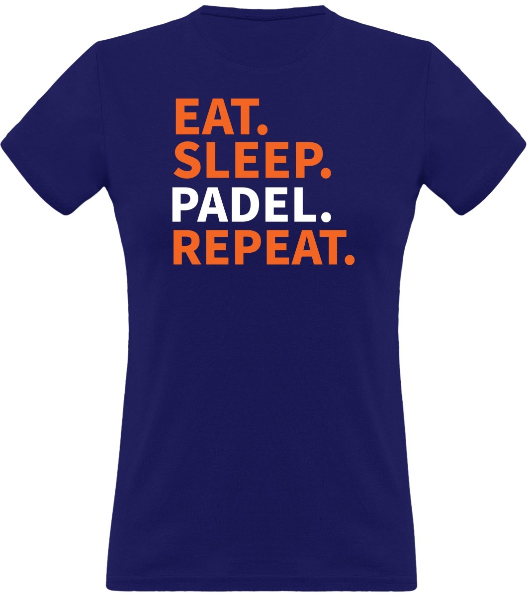 Eat Sleep Padel naisten t-paita - FourFan