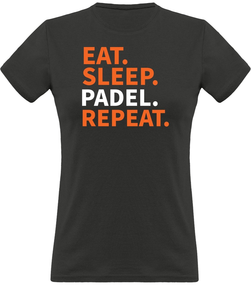Eat Sleep Padel naisten t-paita - FourFan