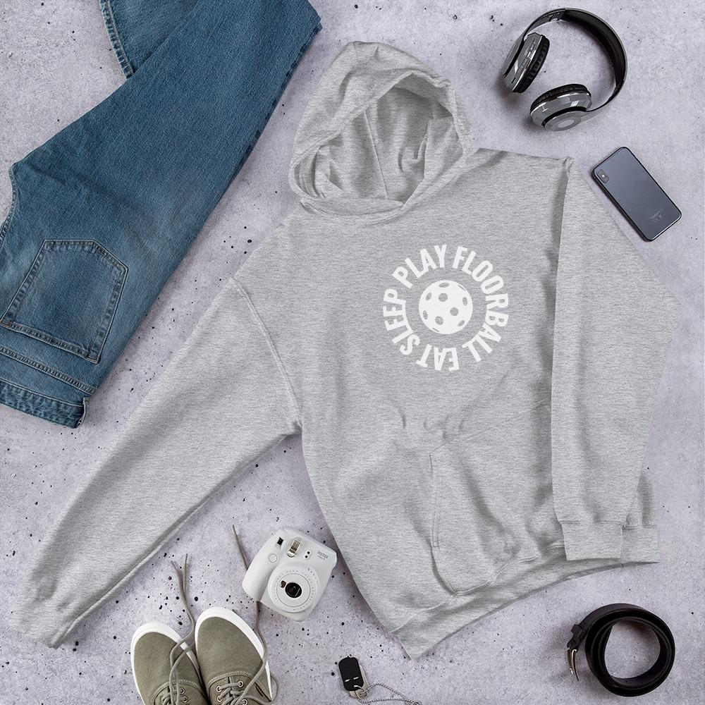 Eat Sleep Play Floorball huppari unisex - FourFan