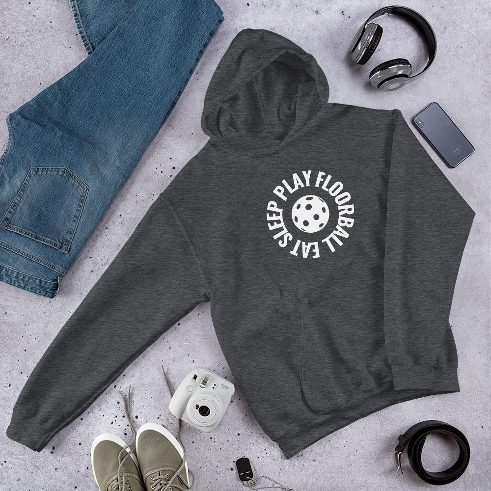 Eat Sleep Play Floorball huppari unisex - FourFan