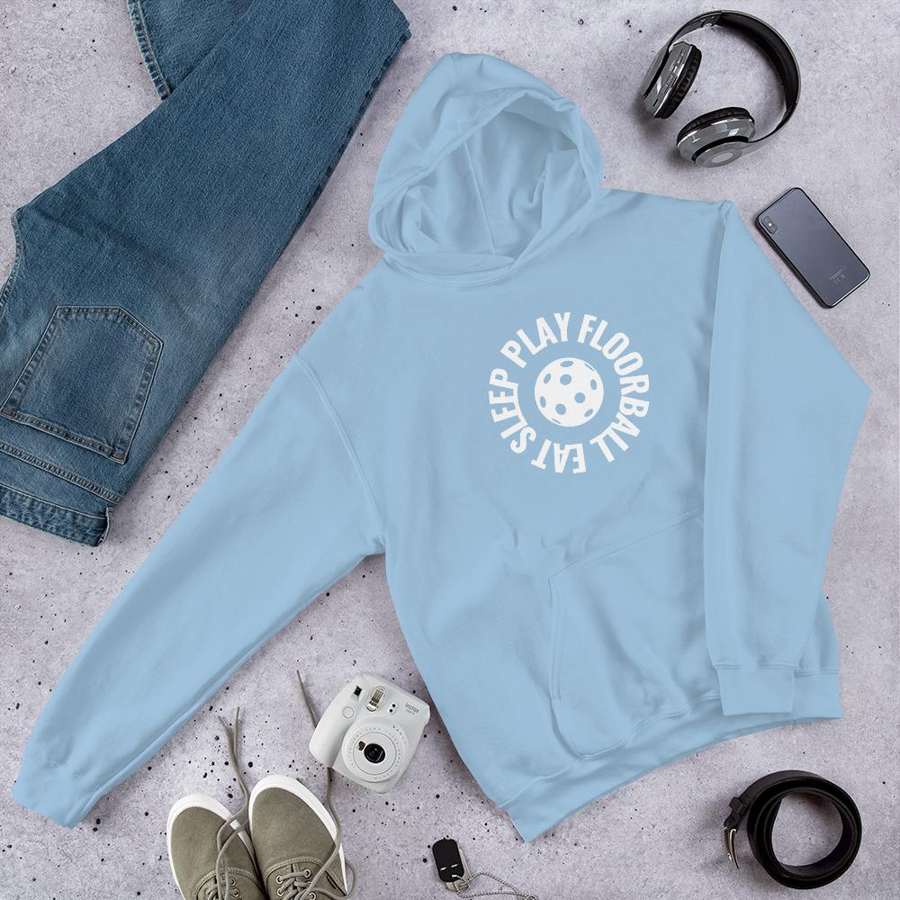 Eat Sleep Play Floorball huppari unisex - FourFan