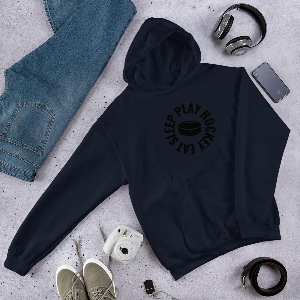 Eat Sleep Play Hockey huppari unisex - FourFan