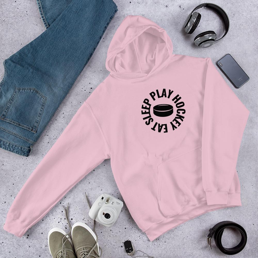 Eat Sleep Play Hockey huppari unisex - FourFan