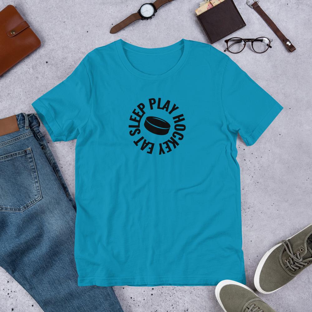 Eat Sleep Play Hockey t-paita - FourFan