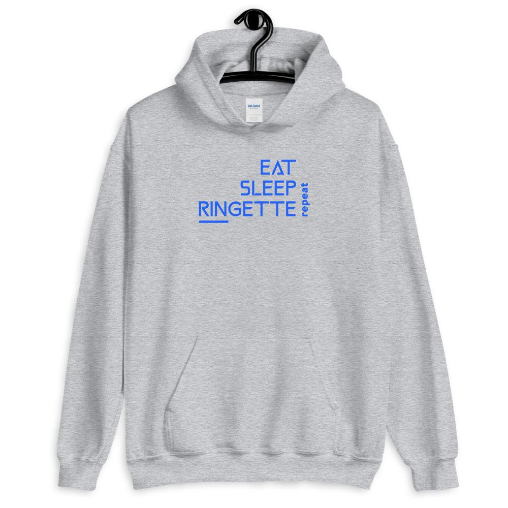 Eat Sleep Ringette huppari unisex - FourFan