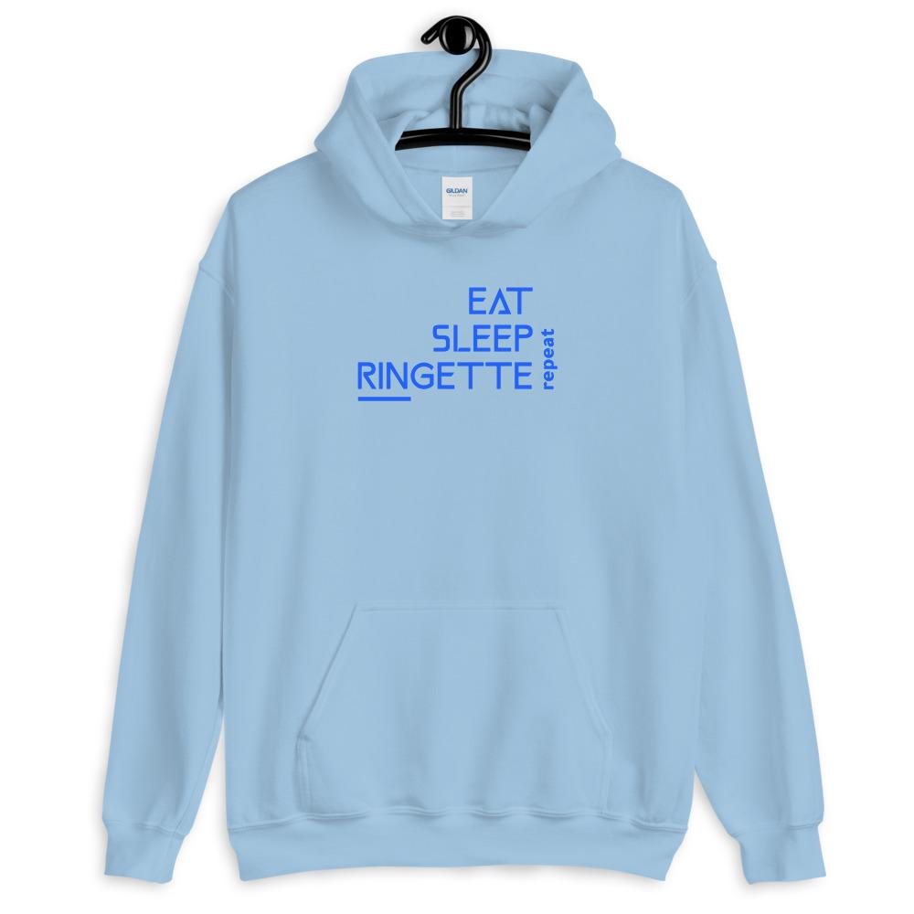Eat Sleep Ringette huppari unisex - FourFan