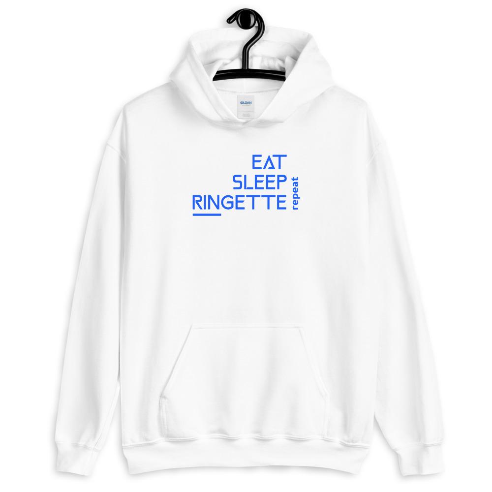 Eat Sleep Ringette huppari unisex - FourFan