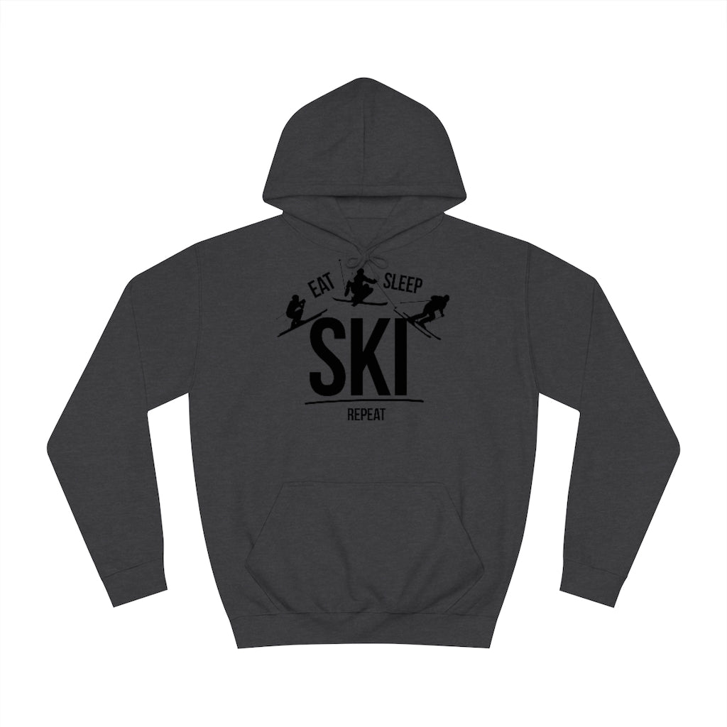 Eat Sleep Ski huppari unisex - FourFan