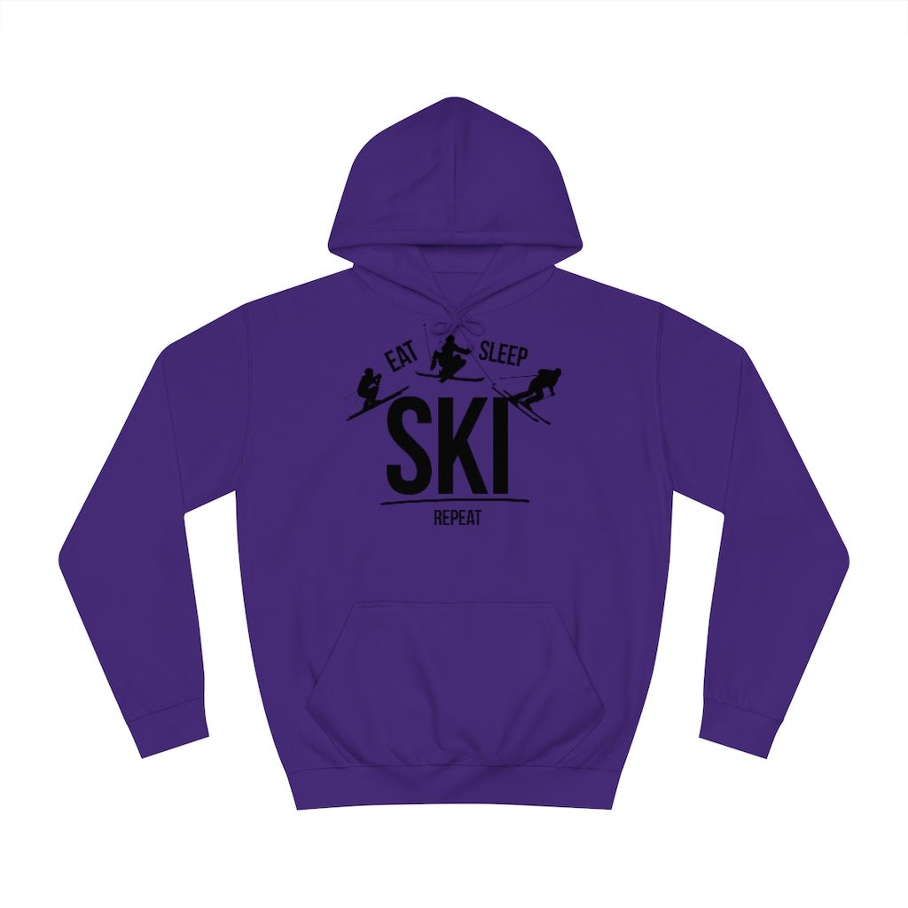 Eat Sleep Ski huppari unisex - FourFan