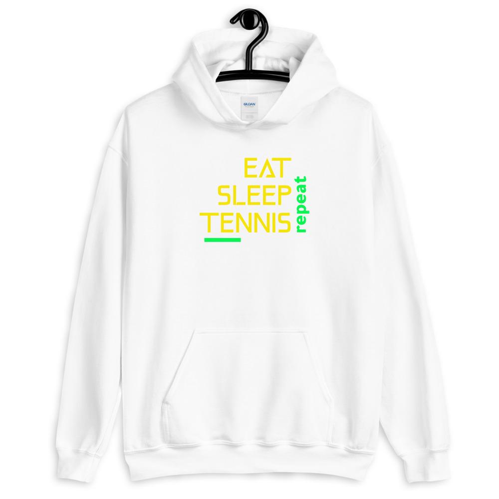 Eat Sleep Tennis huppari unisex - FourFan