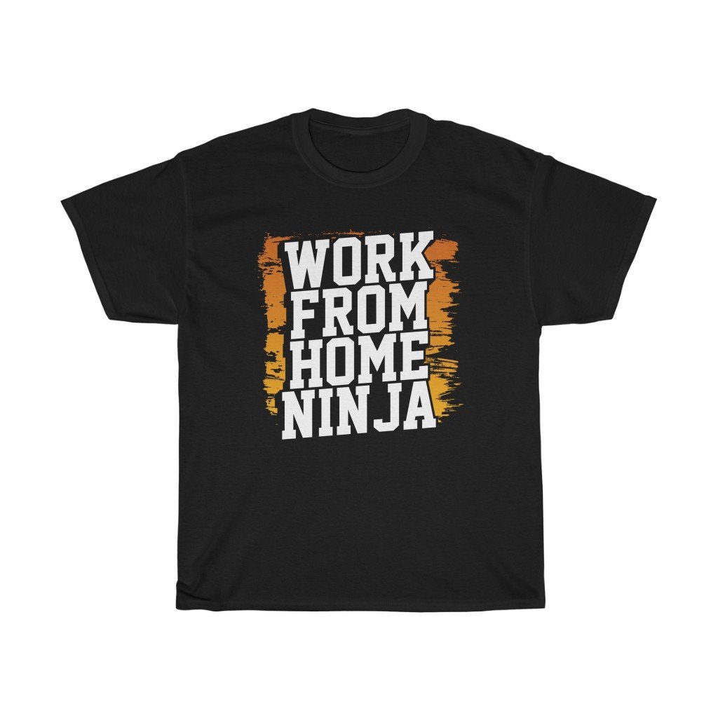 Etätyö ninja t-paita unisex - FourFan