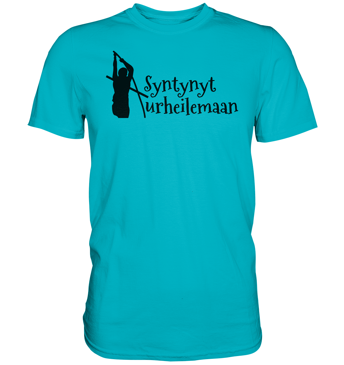 Yleisurheilu Syntynyt Urheilemaan unisex t-paita