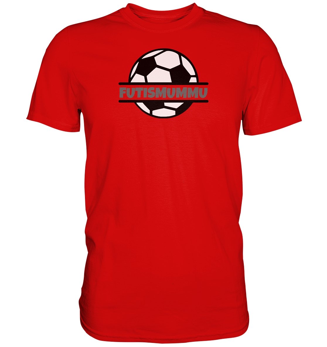 Futismummu perus t-paita - Premium Shirt - FourFan