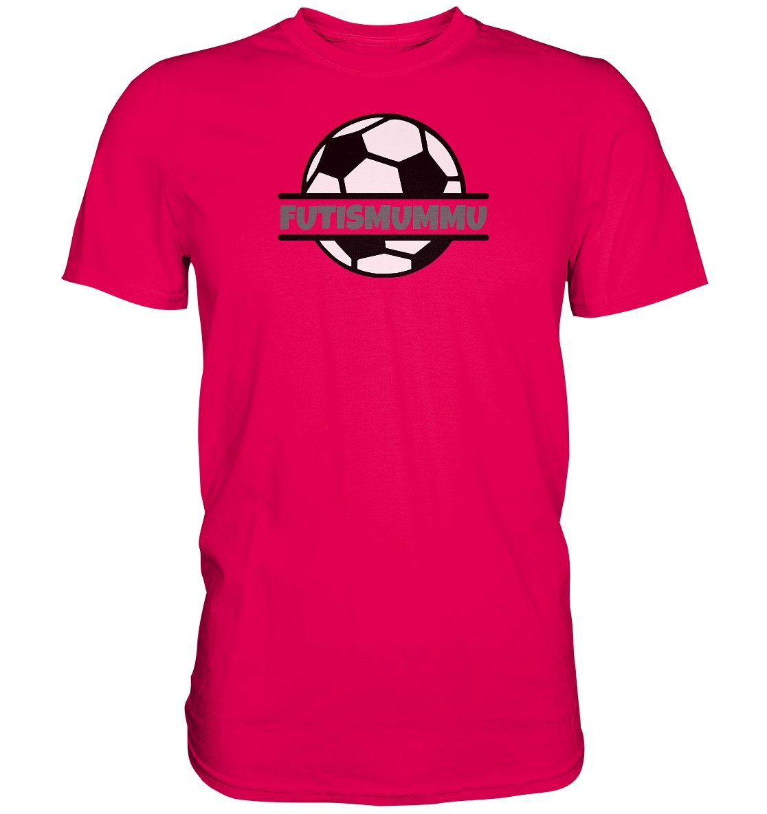 Futismummu perus t-paita - Premium Shirt - FourFan
