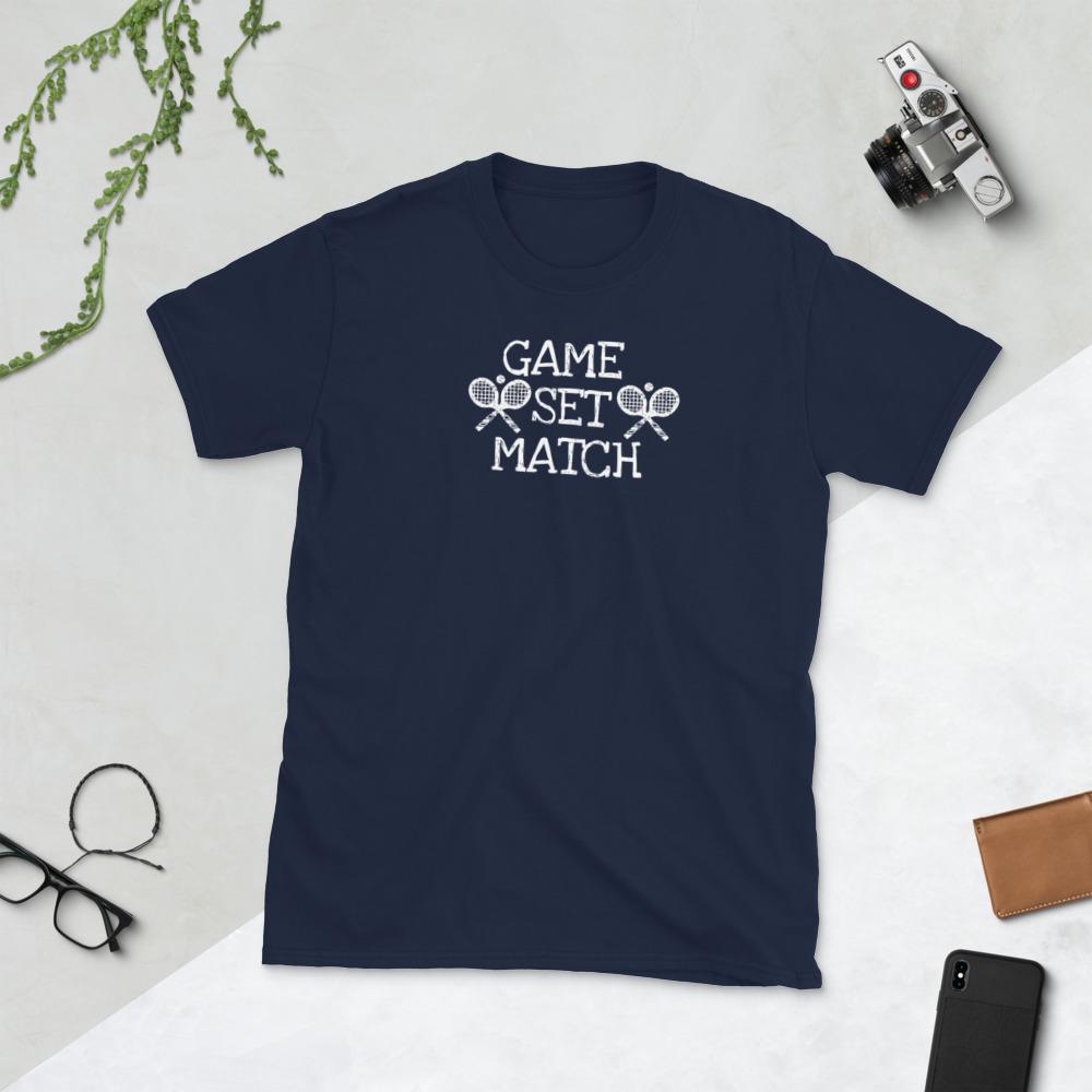 Game Set Match Tennis t-paita unisex - FourFan
