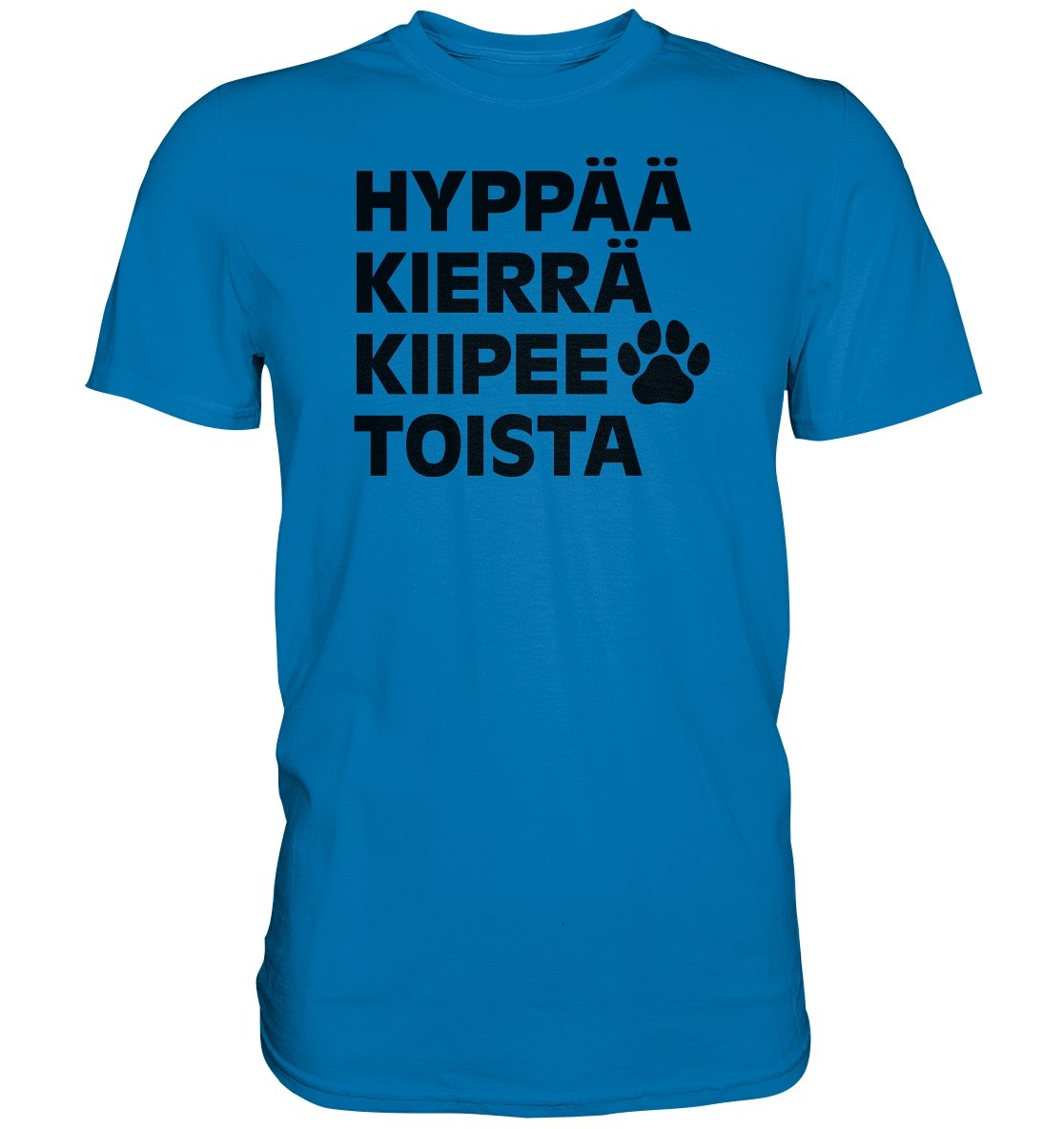 Hyppää kierrä agility t-paita unisex - FourFan