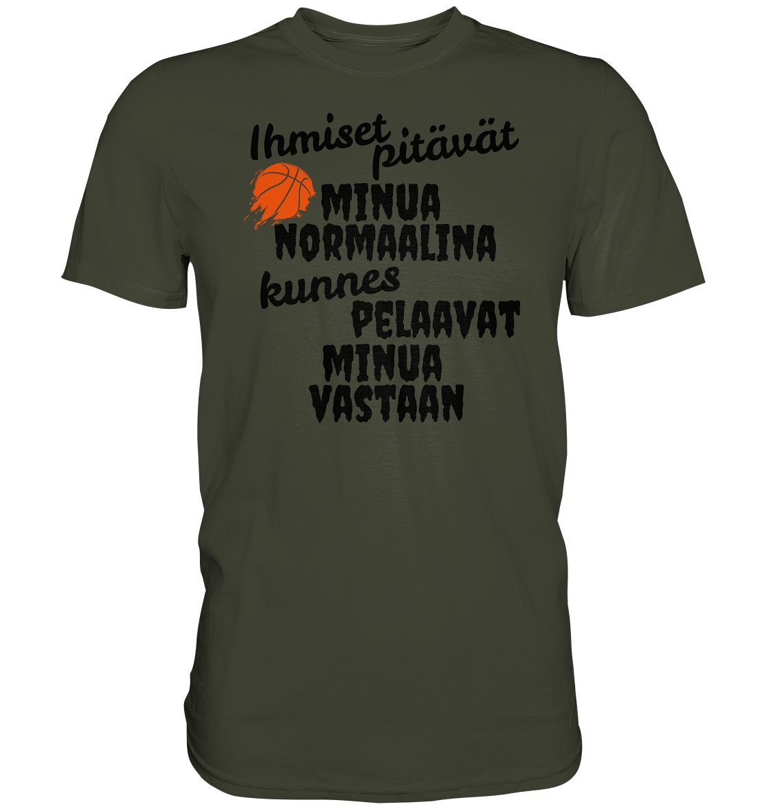 Ihmiset pitävät koripallo t-paita - Premium Shirt - FourFan
