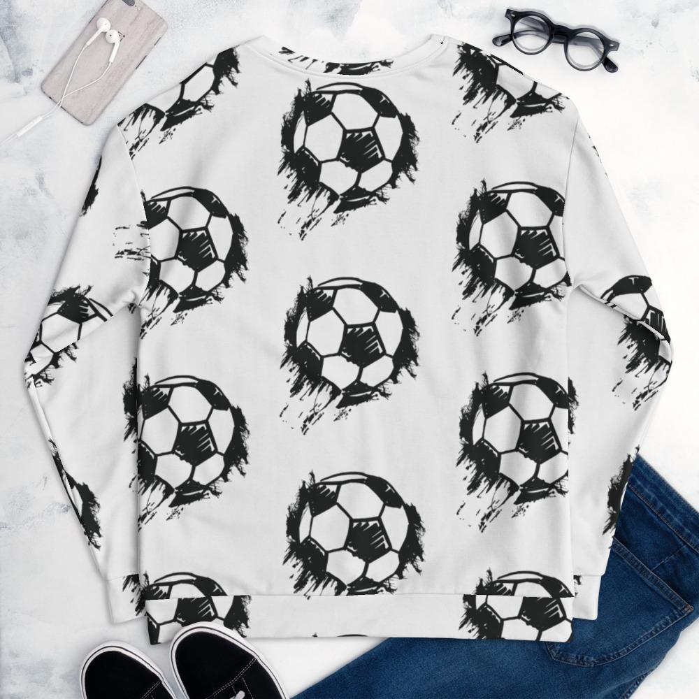Jalkapallo allover collage unisex - FourFan