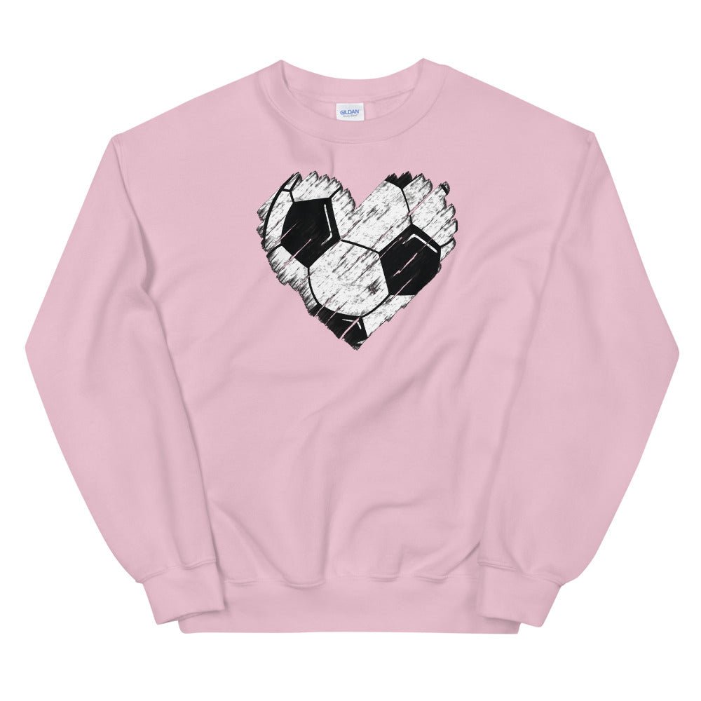 Jalkapallosydän collage unisex - FourFan