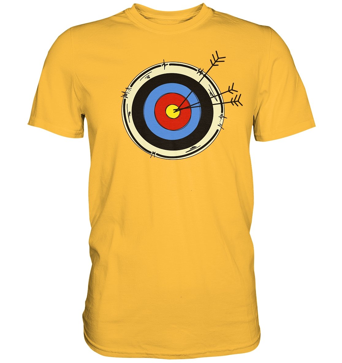 Jousiammuntataulu t-paita unisex - FourFan