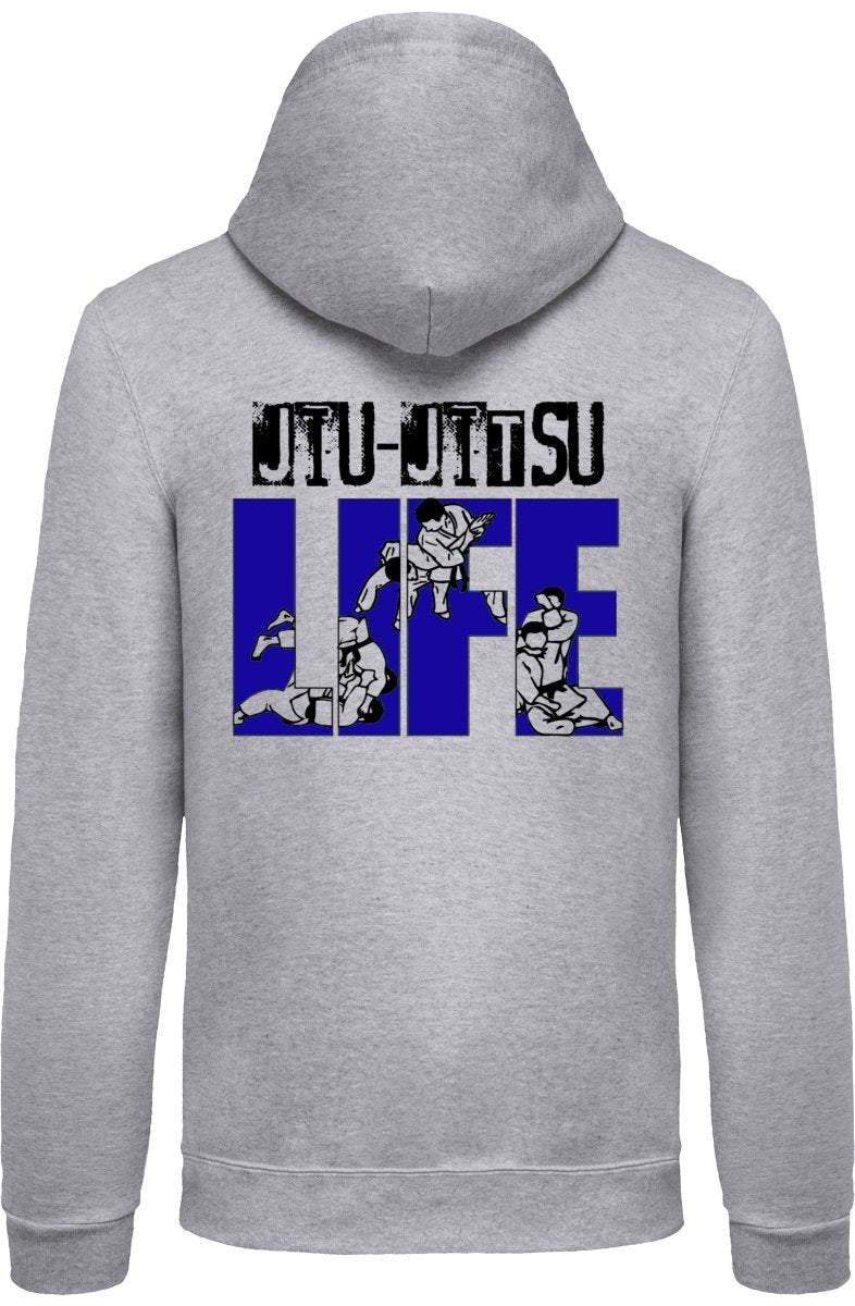 JuJutsu vetoketjullinen huppari unisex - FourFan