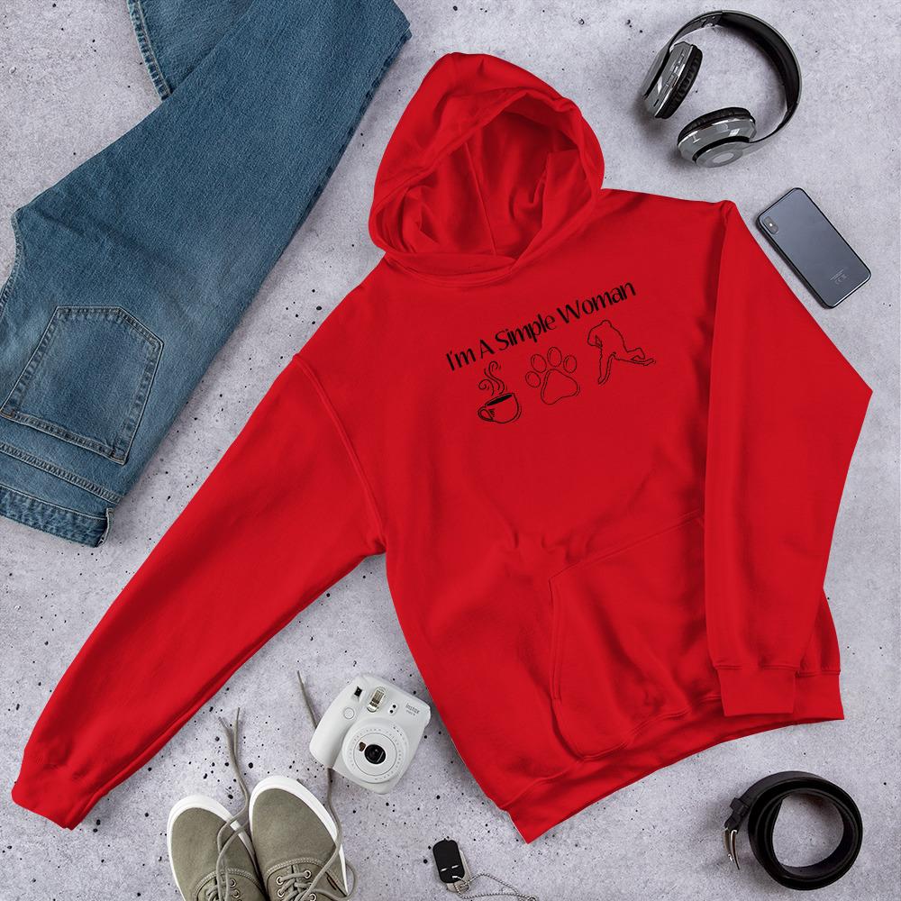 Kahvi Koira Lätkä huppari unisex - FourFan