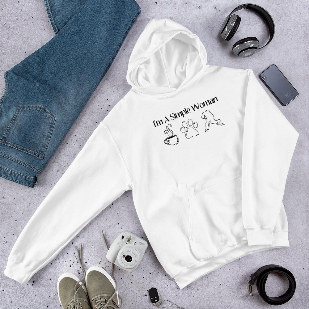 Kahvi Koira Lätkä huppari unisex - FourFan