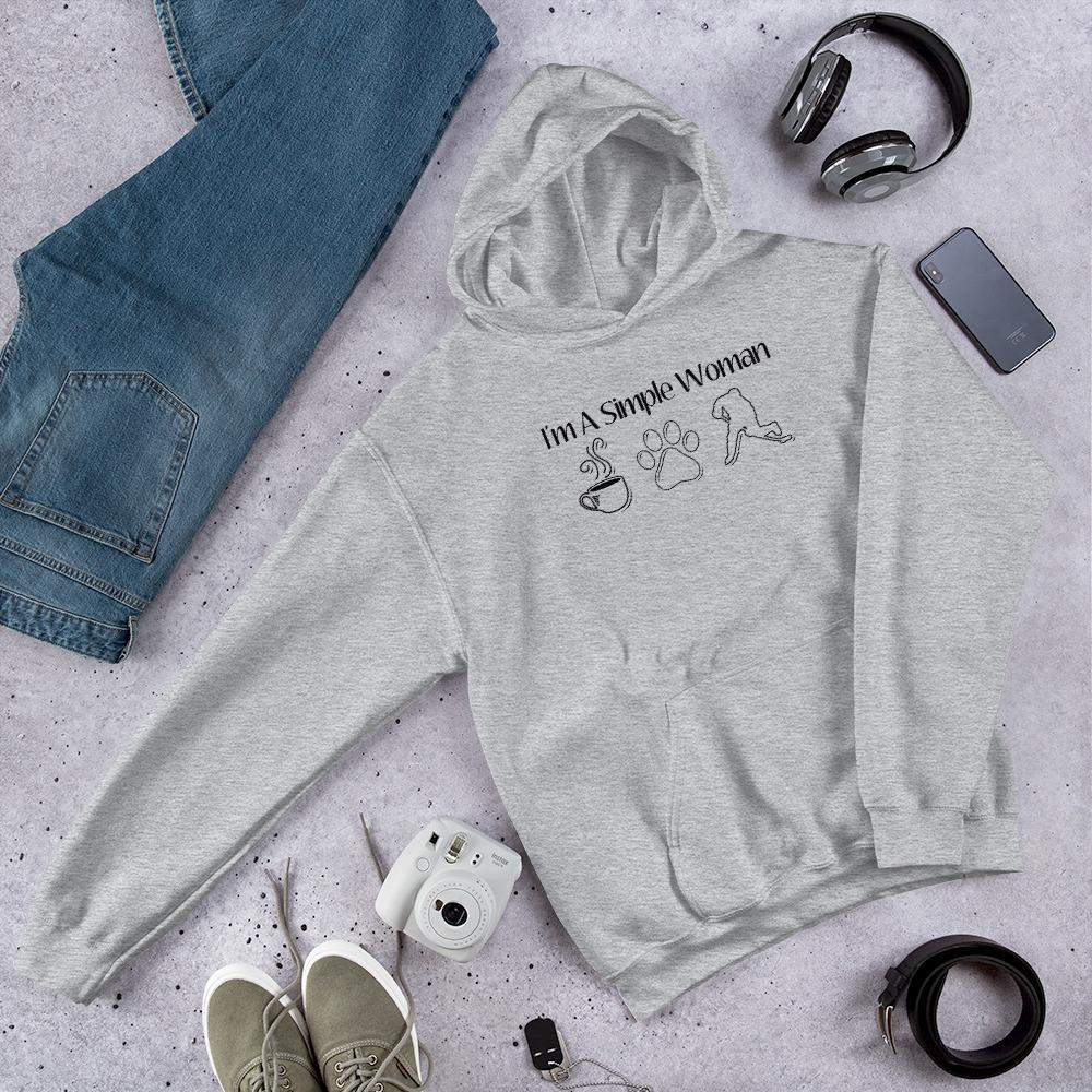 Kahvi Koira Lätkä huppari unisex - FourFan