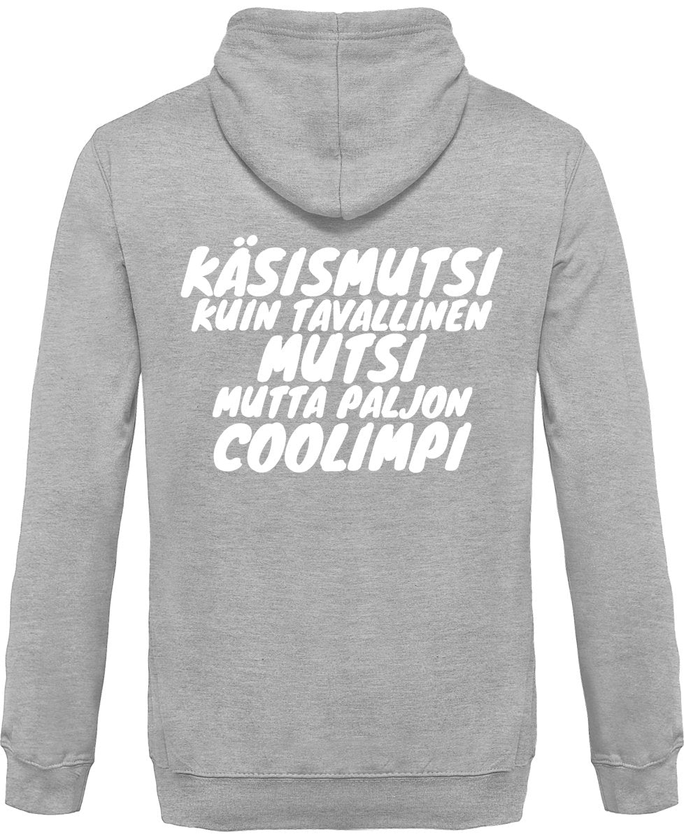 Käsismutsi coolimpi vetoketjullinen huppari unisex - FourFan