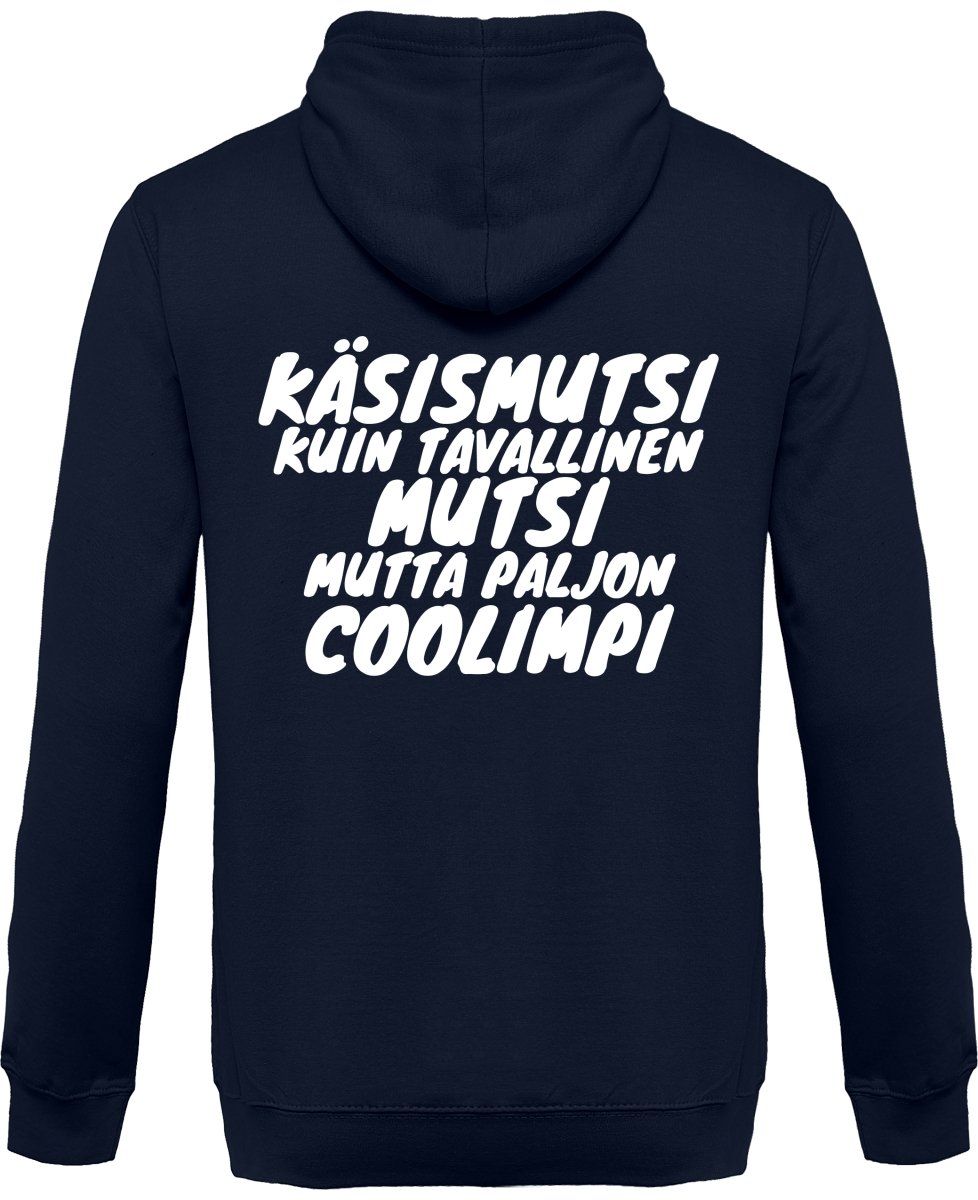 Käsismutsi coolimpi vetoketjullinen huppari unisex - FourFan
