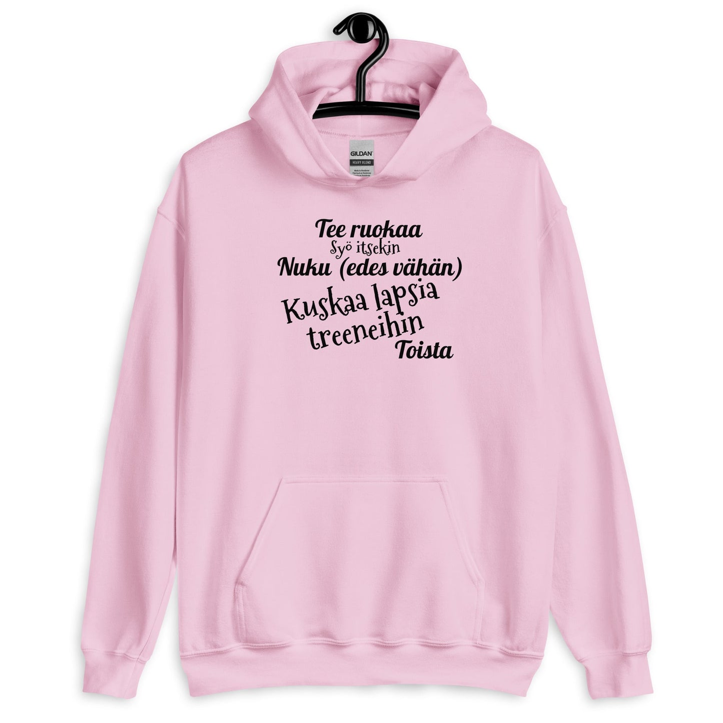 Kuskaa lapsia treeneihin huppari - FourFan