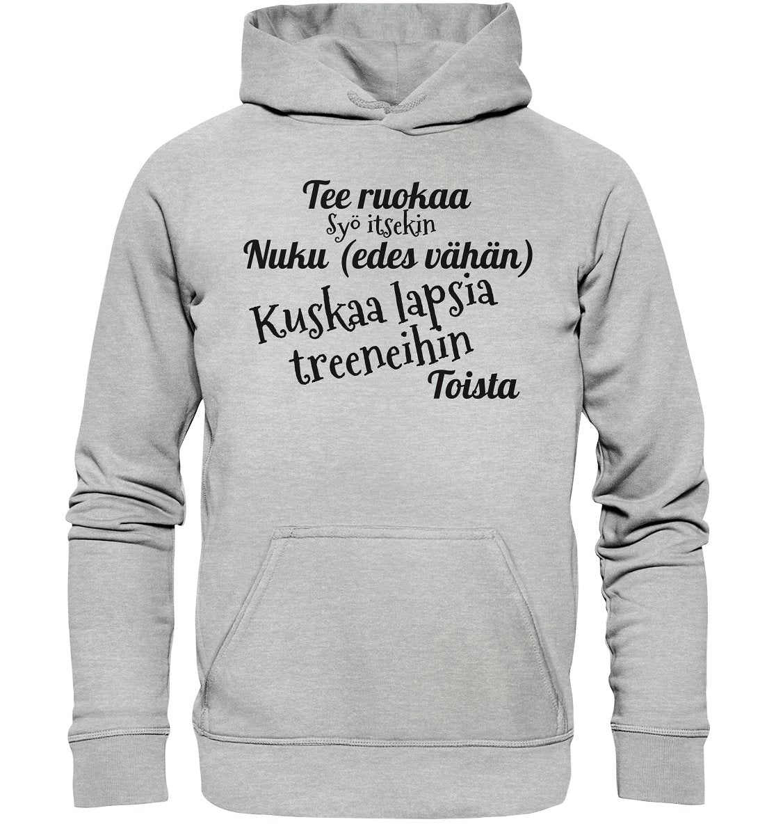 Kuskaa lapsia treeneihin huppari unisex - FourFan