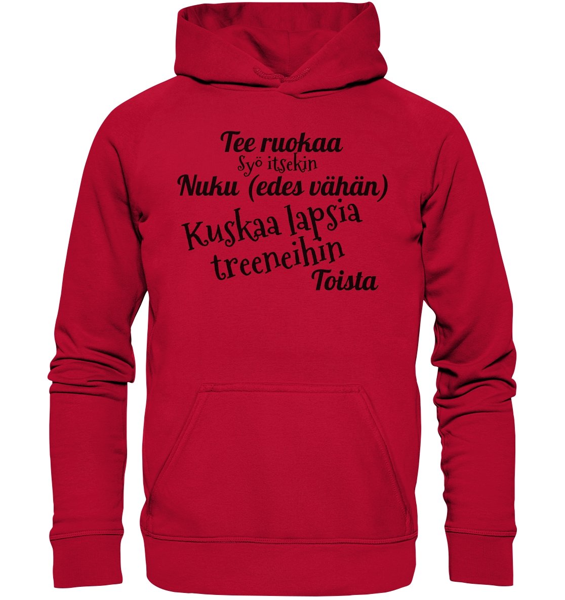 Kuskaa lapsia treeneihin huppari unisex - FourFan